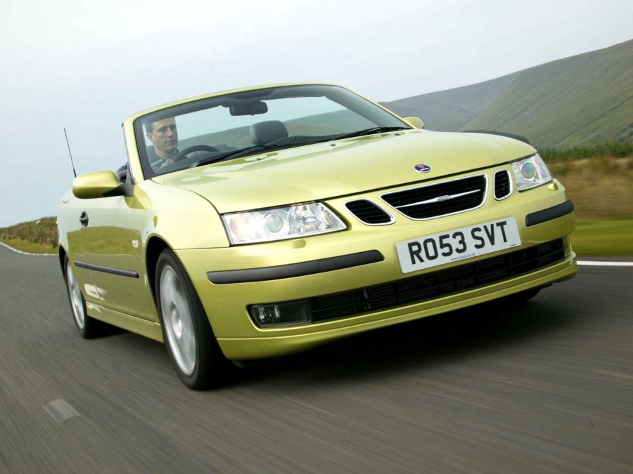 Saab 9-3 1.8t Convertible 2003 года  (UK) (фото 12 из 12)